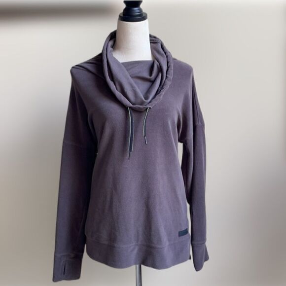 Calvin Klein Performance Fleece Cowl Neck Pullover (Size: Large) - Picture 3 of 16